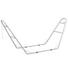 Hammock Stand 10.3ft Portable, Adjustable Steel Frame, Weather Resistant, White, 550 lbs with Carry Bag