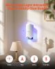 VEVOR Fly Trap, Plug-in Gnat Killer, Plug and Play Indoor Skeeter Zapper with Blue-Violet Light & 10 Sticky Glue Boards